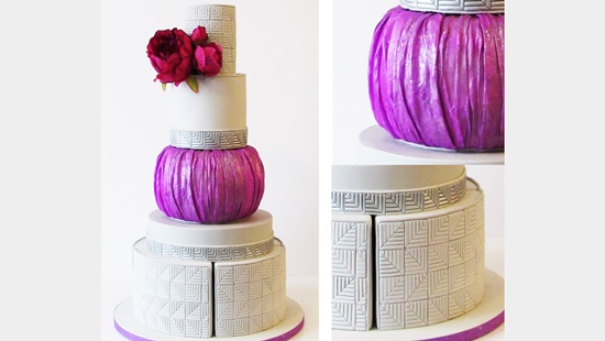 Elegante Torta a Tre Strati