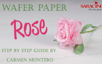 ROSA IN WAFER PAPER