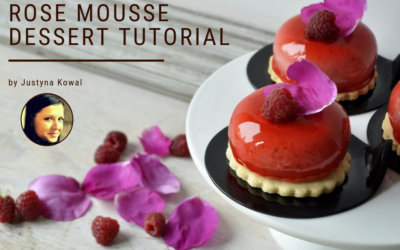 MOUSSE AI LAMPONI E ALLE ROSE