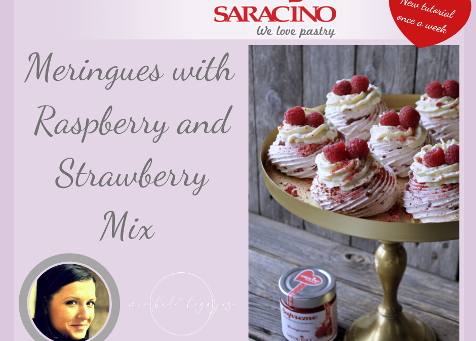 MERINGHE AL LAMPONE E FRAGOLA