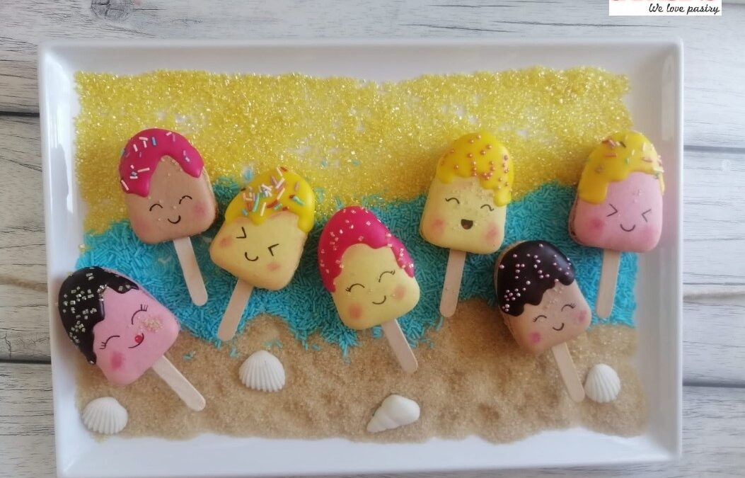Popsicle Macaron di Ferragosto